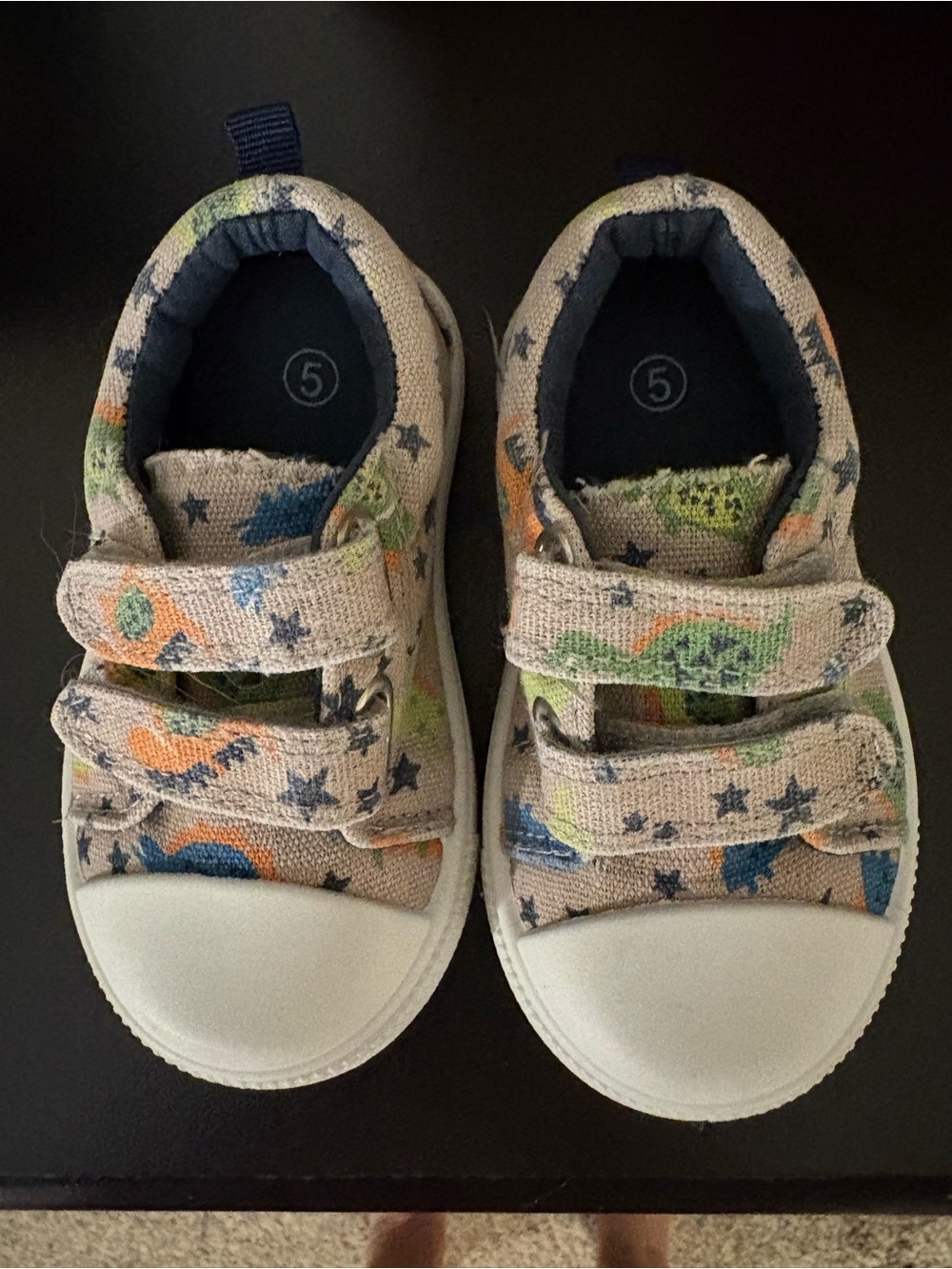 Emma New York kids Dino cap toe sneakers